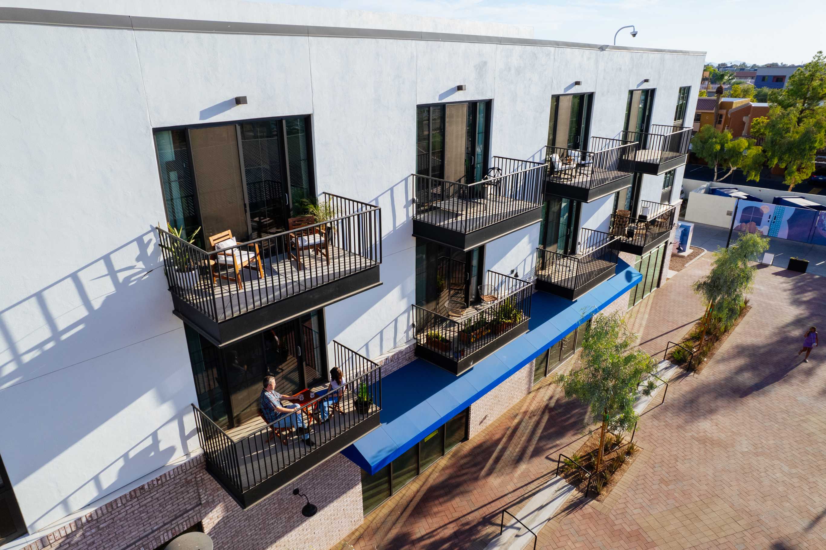 Walkable communities connecting neighbors, local businesses, and all ...