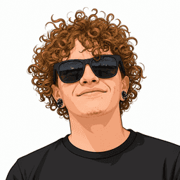 Illustrated portrait of Collin